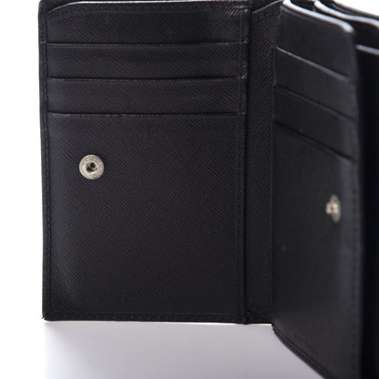 Prada Saffiano Bi-Fold Wallet Black 11 of 14