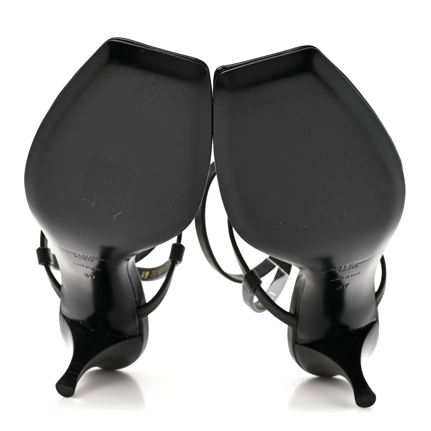 Calfskin Cassandra 60 Sandals 37 Black