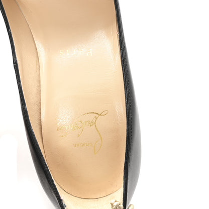 Christian Louboutin Nappa Very Gemma 100 Pumps 35 Black 8 of 9
