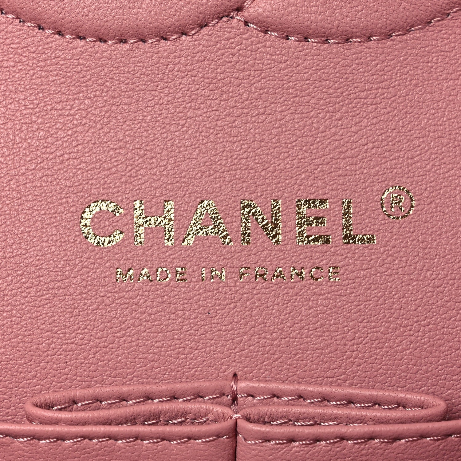 Chanel Caviar Quilted Medium Double Flap Pink 7 of 12