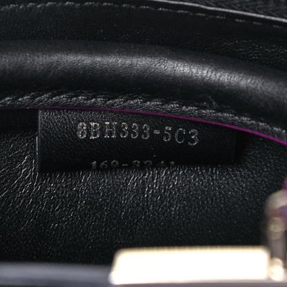 Fendi Vitello Dolce Mini 3Jours Tote Black 9 of 9