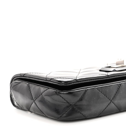 Chanel Patent Quilted Mademoiselle East West Flap Black 9 of 15