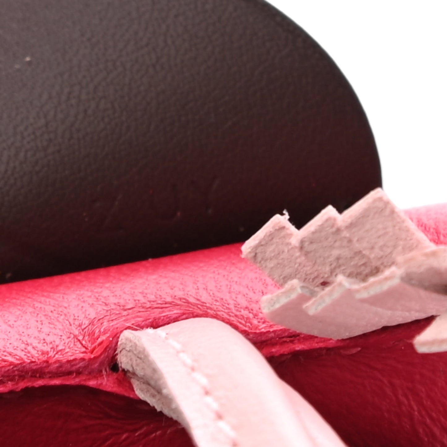 Milo Lambskin Grigri Rodeo Pegase Horse Bag Charm PM Framboise Rose Sakura Rouge Sellier