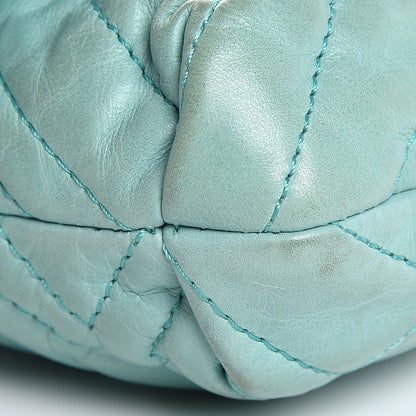 Lanvin Calfskin Quilted Mini Happy Pop Crossbody Vert Clair 9 of 11