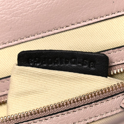 Valentino Garavani Vitello Crystal Embellished Medium Glam Lock Rockstud Flap Poudre 5 of 28