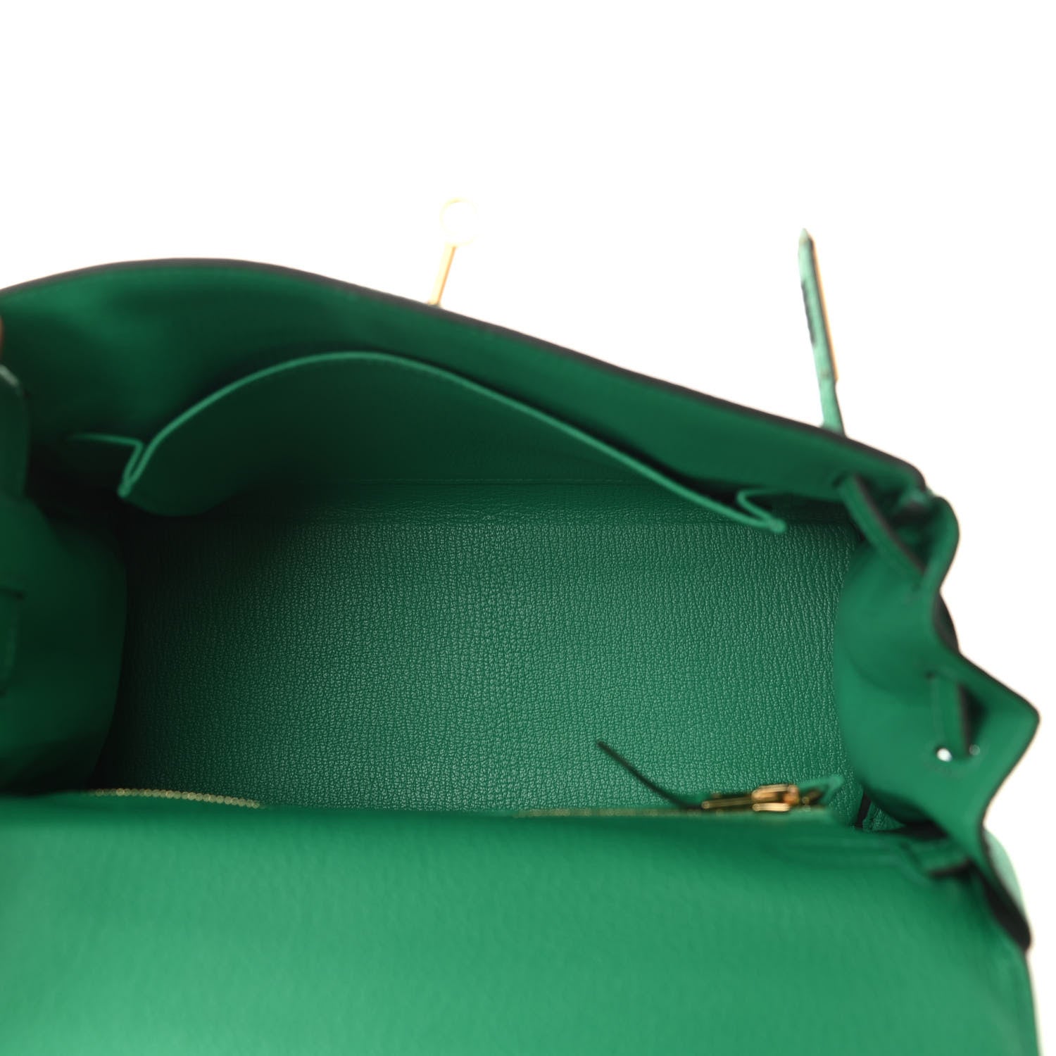 Hermes Togo Kelly Retourne 25 Menthe 5 of 11