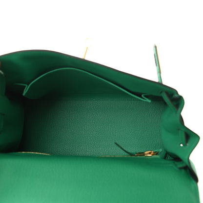 Hermes Togo Kelly Retourne 25 Menthe 5 of 11