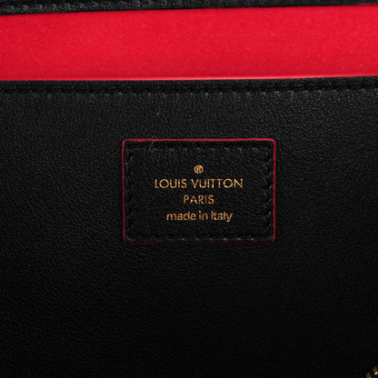 Louis Vuitton Veau Soie Calfskin Perforated SC Bag PM Black 6 of 7