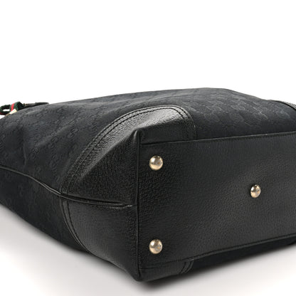 Gucci Monogram Medium Princy Tote Black 9 of 11