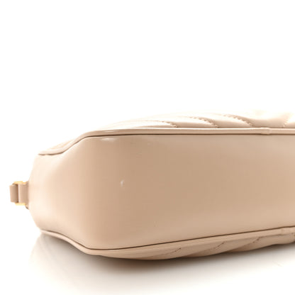 Saint Laurent Calfskin Matelasse Monogram Lou Camera Bag Dark Beige 8 of 9