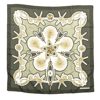 Hermes Silk Les Eperons Scarf 90 1 of 3