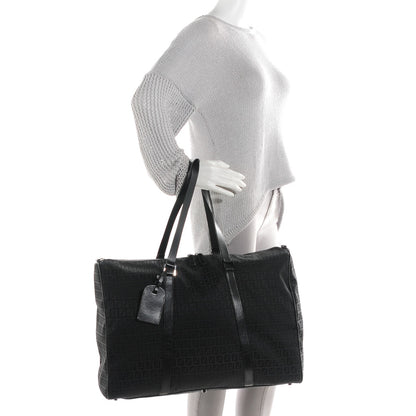Fendi Zucchino Large Travel Tote Black 2 of 7