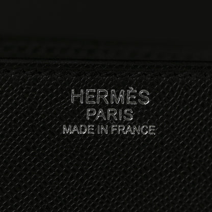 Hermes Grained Monsieur Mosaique Au 24-21 Black 7 of 16