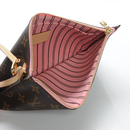 Louis Vuitton Monogram Neverfull MM GM Pochette Sugar Pink 5 of 6
