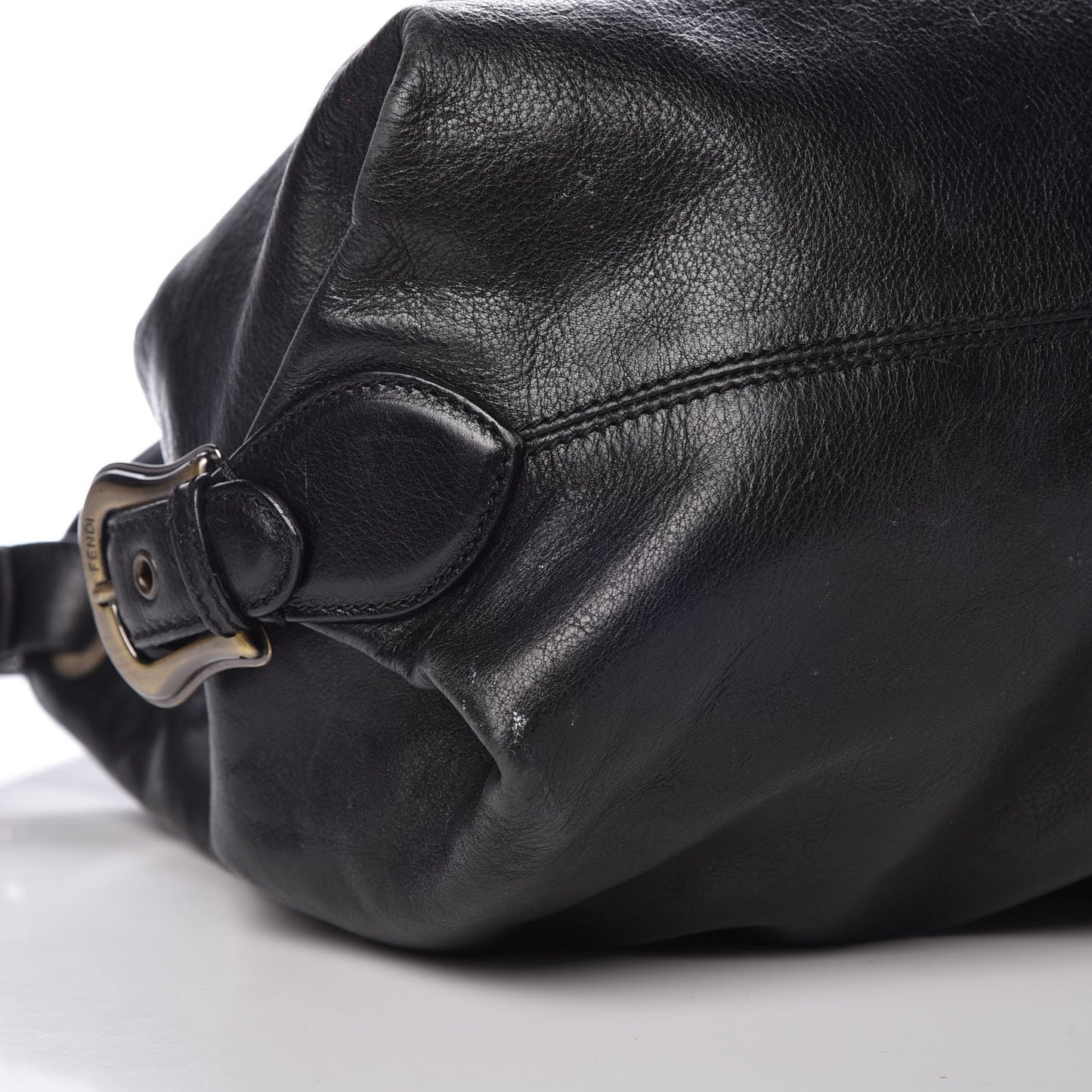 Vitello Palma Doctor B Hobo Bag Black
