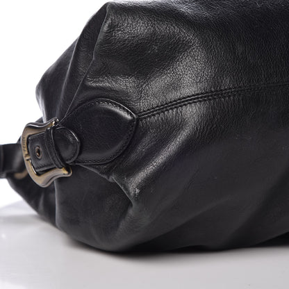 Fendi Vitello Palma Doctor B Hobo Bag Black 11 of 16