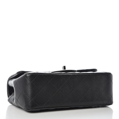 Chanel Lambskin Quilted Mini Rectangular Flap Black 4 of 10