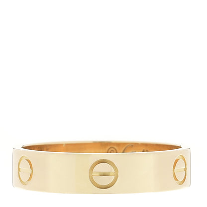 Cartier 18K Yellow Gold 5.5mm LOVE Ring 68 12.25 1 of 5