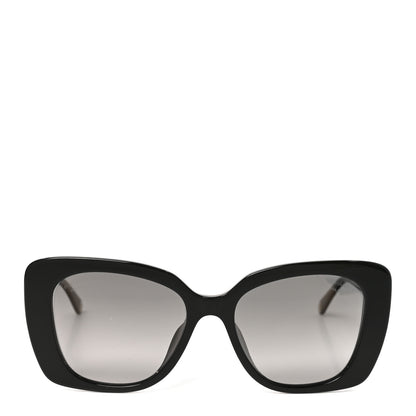 Chanel Acetate Polarized Rectangle Sunglasses 5504A Black 2 of 7