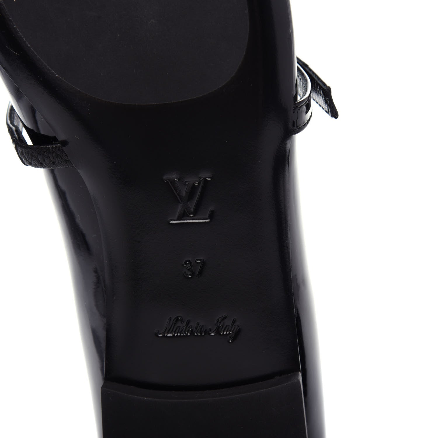 Louis Vuitton Patent Uniformes Ballet Flats 37 Black 9 of 10