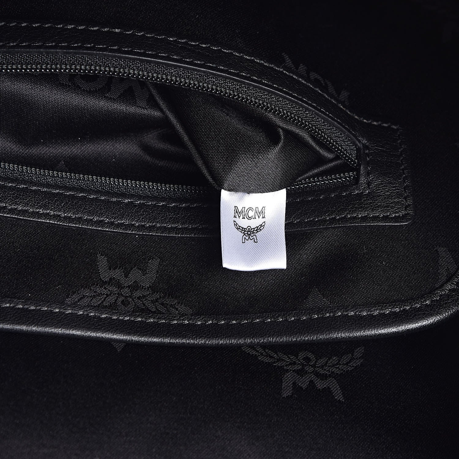 MCM Visetos Large Stark Backpack Green 9 of 10