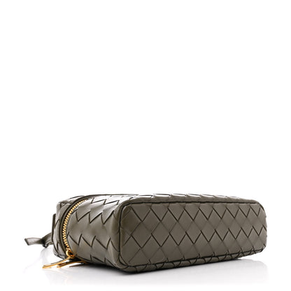 Bottega Veneta Calfskin Intrecciato Bang Bang Vanity Case Kaki 4 of 11