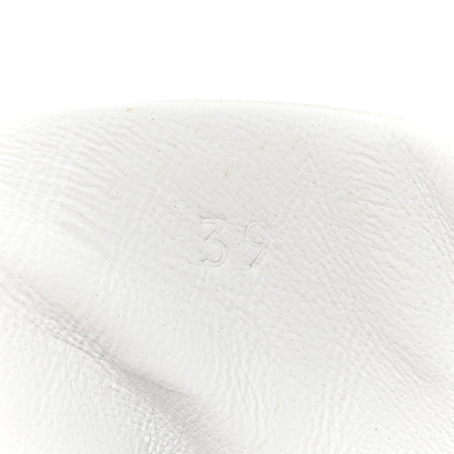 Goatskin Suede Hip-Hop High Top Sneakers 39 White