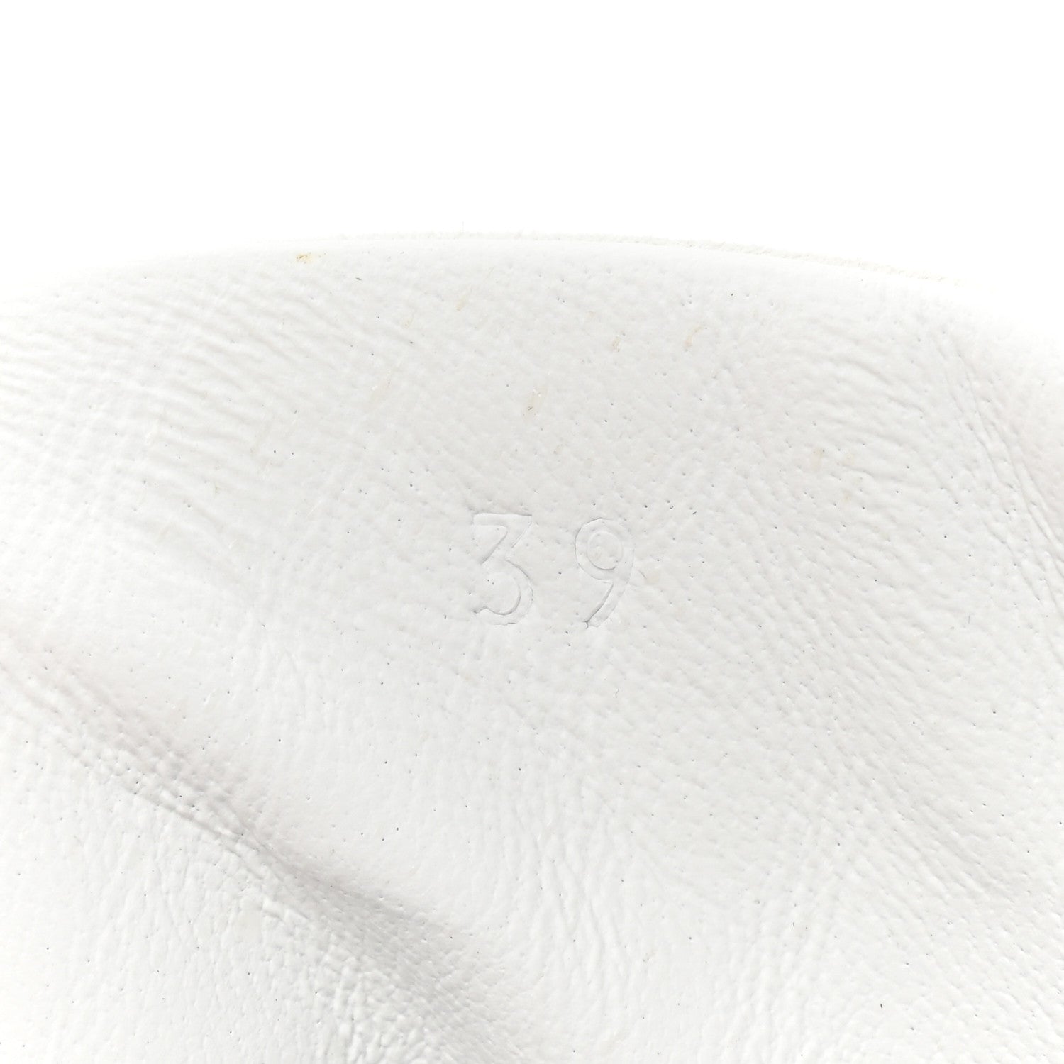 Hermes Goatskin Suede Hip-Hop High Top Sneakers 39 White 8 of 9
