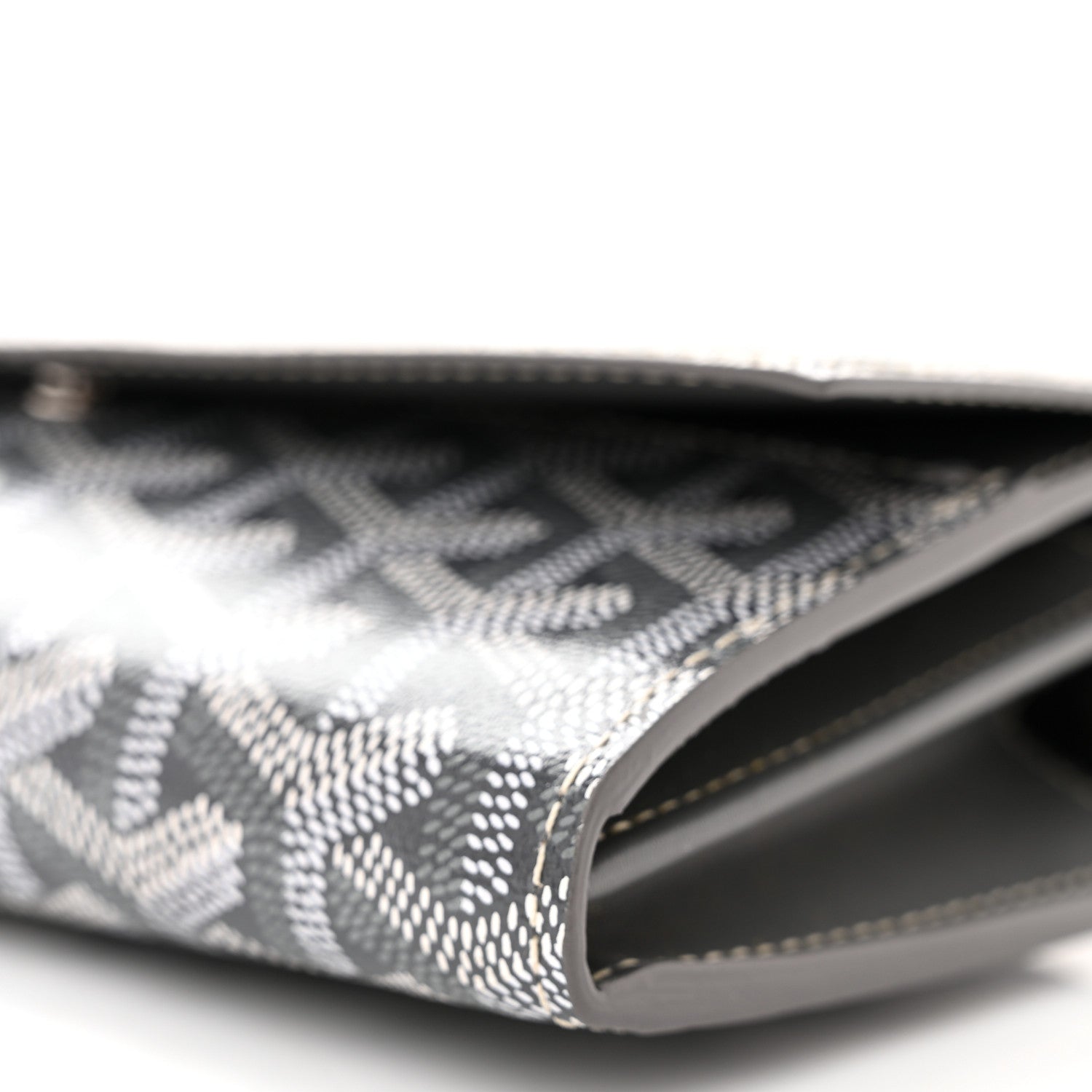 Goyard Goyardine Varenne Continental Wallet Grey 10 of 11