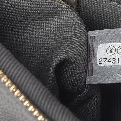 Chanel Caviar Quilted Business Affinity Waist Bag Grey 7 of 8