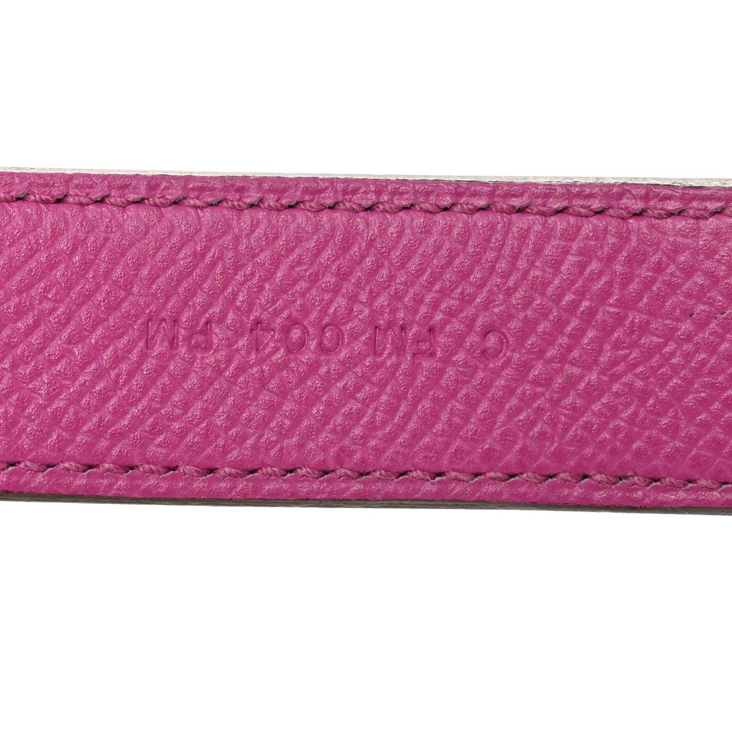 Epsom 25mm Tressage Shoulder Strap Magnolia Bleu Saphir Craie