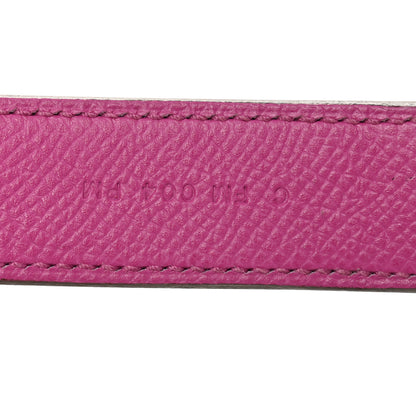 Hermes Epsom 25mm Tressage Shoulder Strap Magnolia Bleu Saphir Craie 5 of 5