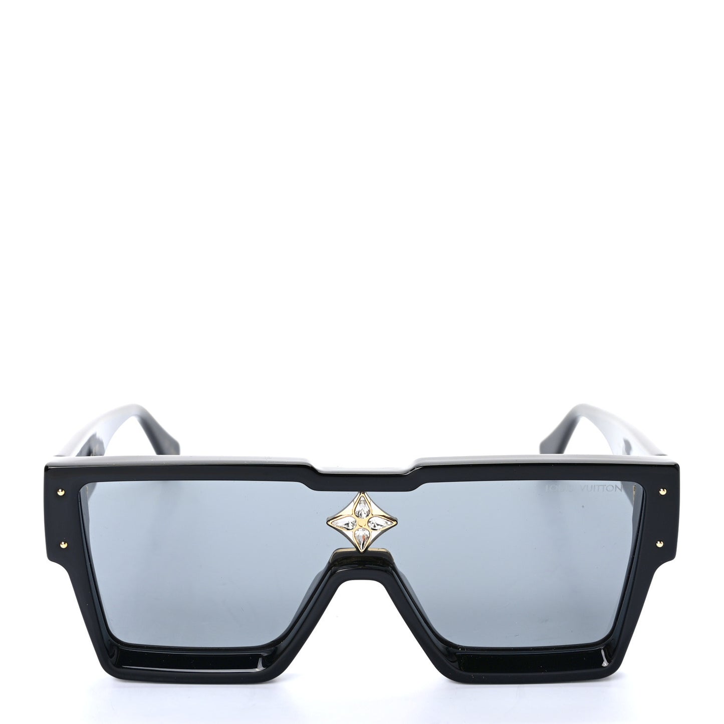 Acetate Cyclone Sunglasses Z1578E Black