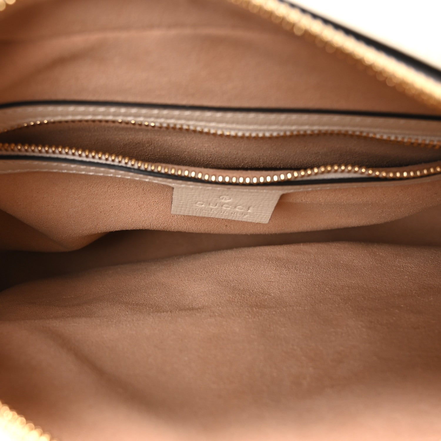 Gucci Azalea Calfskin Small Horsebit 1955 Shoulder Bag Mystic White 5 of 11
