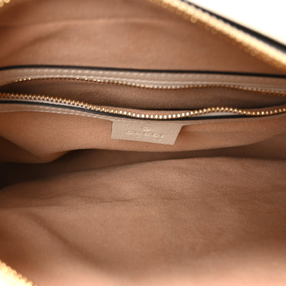 Gucci Azalea Calfskin Small Horsebit 1955 Shoulder Bag Mystic White 5 of 11