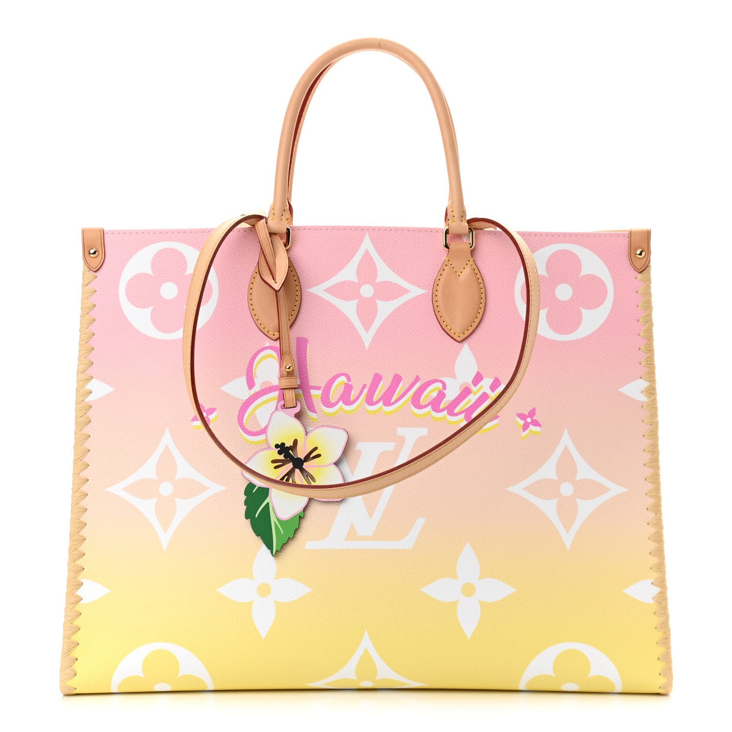 Monogram Giant By The Pool Hawaii Onthego GM Light Pink
