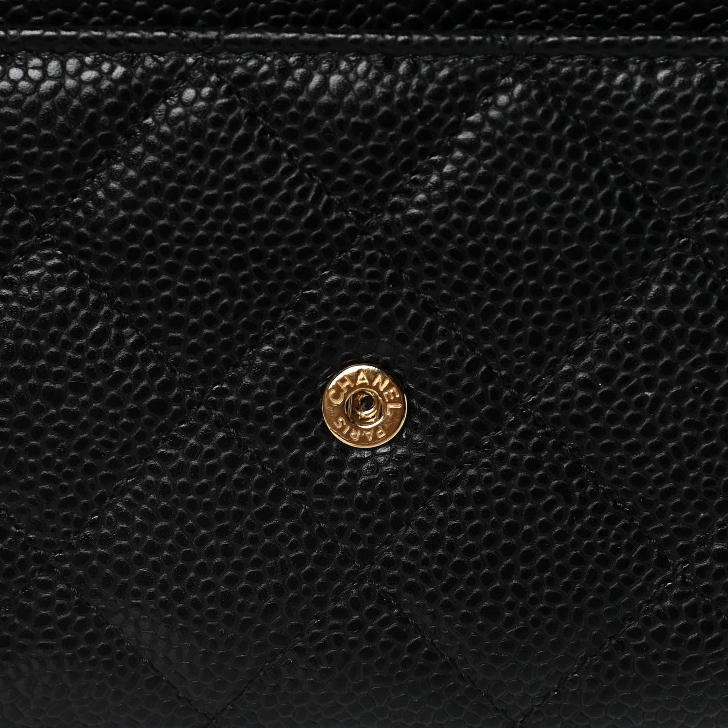 Chanel Caviar Quilted Wallet On Chain WOC Black 8 of 14