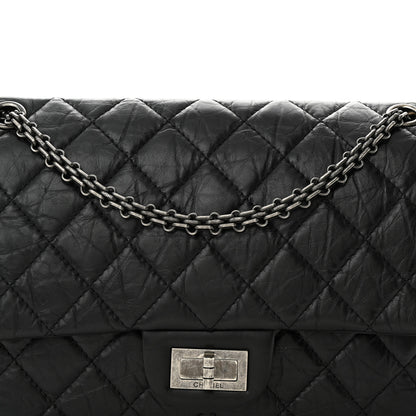 Chanel Aged Calfskin Quilted 2.55 Reissue 227 Flap Black 8 of 11