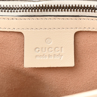 Gucci Calfskin Matelasse Medium GG Marmont Shoulder Bag White 6 of 12