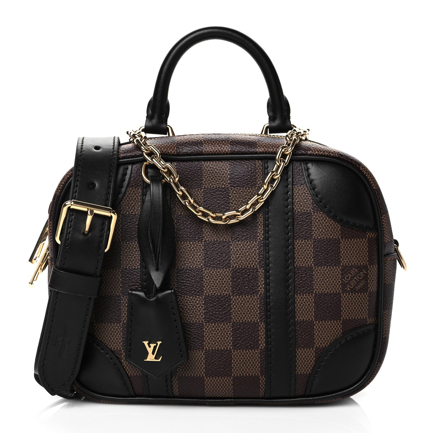 Damier Ebene Valisette Souple BB Black