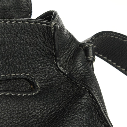 Chloe Calfskin Medium Marcie Round Crossbody Bag Black 2 of 10