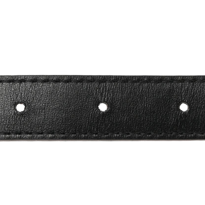 Louis Vuitton Calfskin Monogram 20mm LV Iconic Reversible Belt 65 26 Black 5 of 6