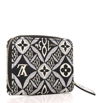 Louis Vuitton Jacquard Since 1854 Zippy Coin Purse Grey 3 of 6