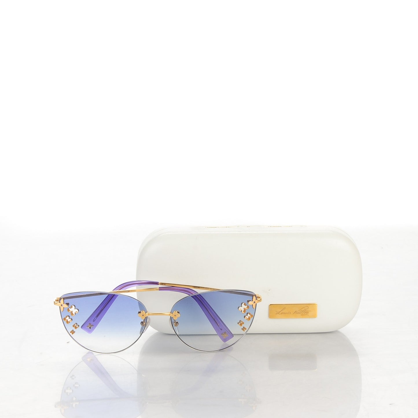 Cat Eye Desmayo Sunglasses M96027 Violet