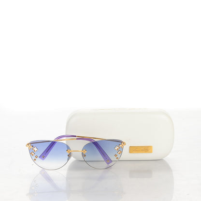 Louis Vuitton Cat Eye Desmayo Sunglasses M96027 Violet 5 of 5