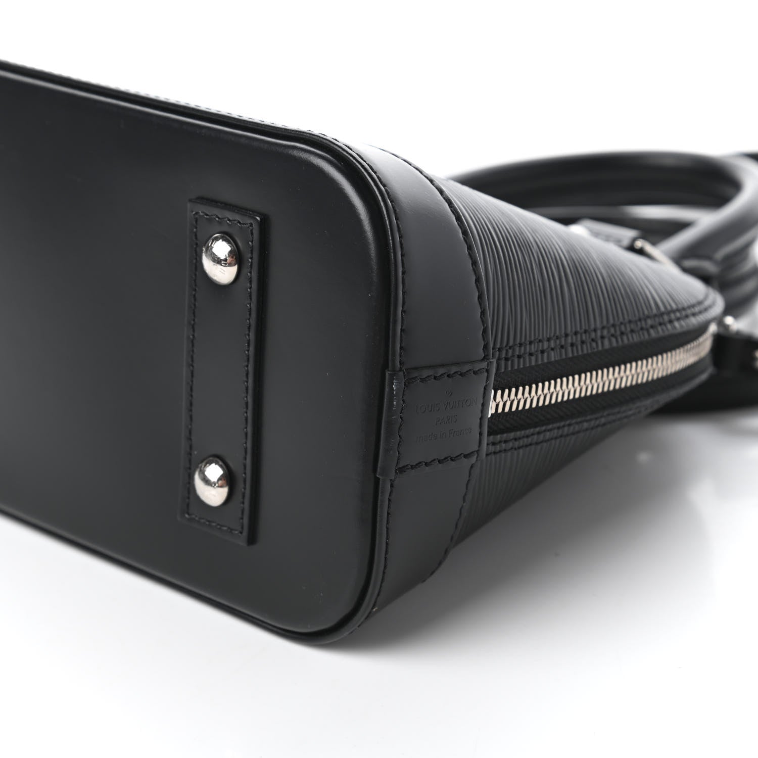 Louis Vuitton Epi Alma BB Black 7 of 10
