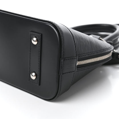 Louis Vuitton Epi Alma BB Black 7 of 10