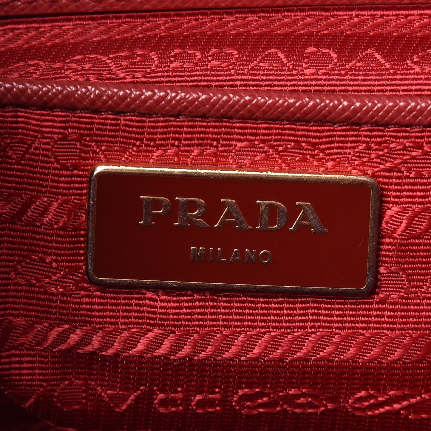 Saffiano Lux Large Tote Fuoco