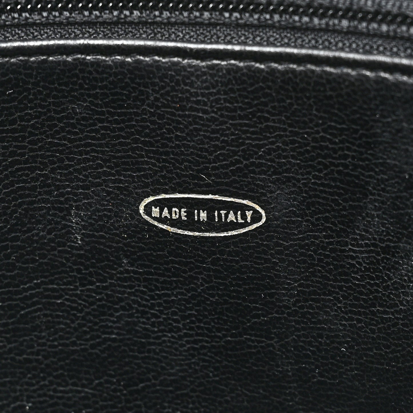 Patent Quilted Tote Black