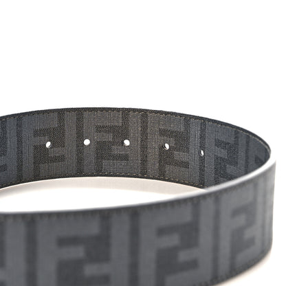 Fendi Zucca Spalmati College Belt 110 44 Grey Blue 4 of 4